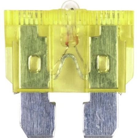 HAINES PRODUCTS Automotive Fuse, ATC Series, 20A, Not Rated, Indicating ATO20-LED HAINES PRODUCTS